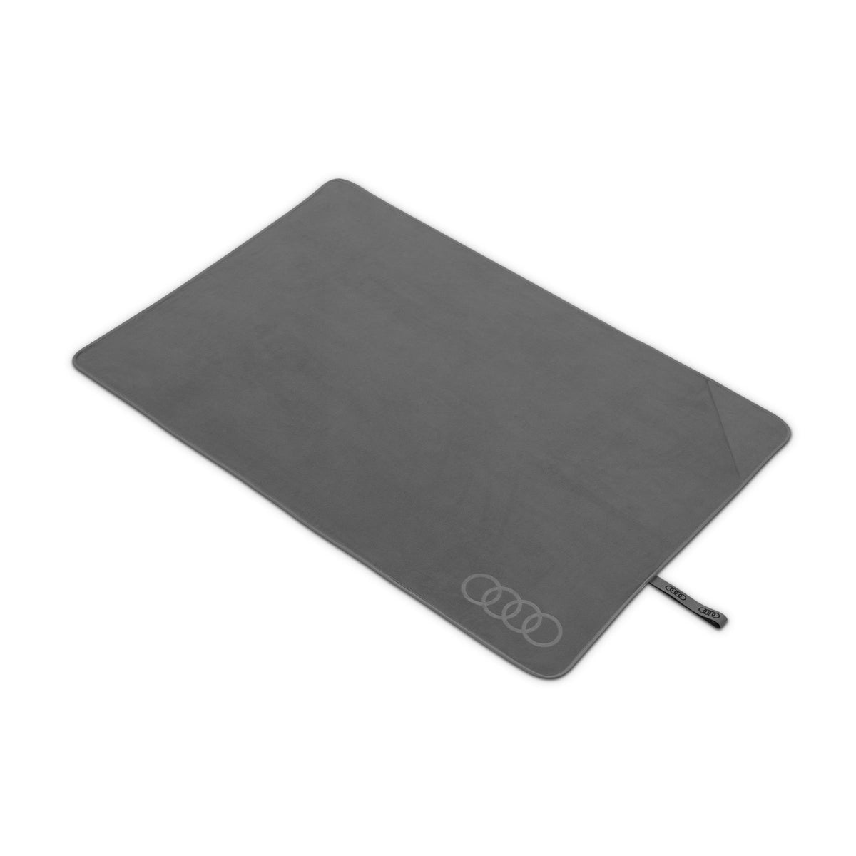 Audi fleece blanket, grey