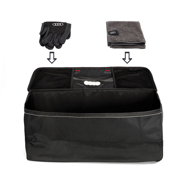 e-tron Storage Bag with Gloves and Cleaning Cloth