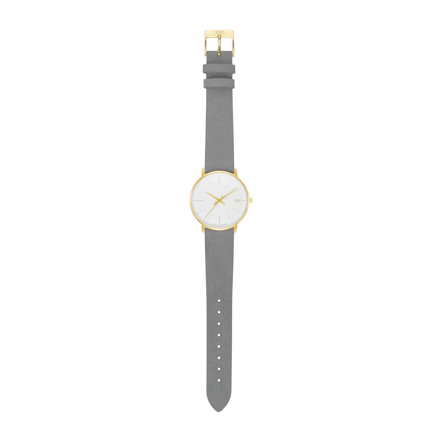 Audi Watch, Womens, gold/white/grey
