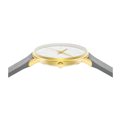Audi Watch, Womens, gold/white/grey
