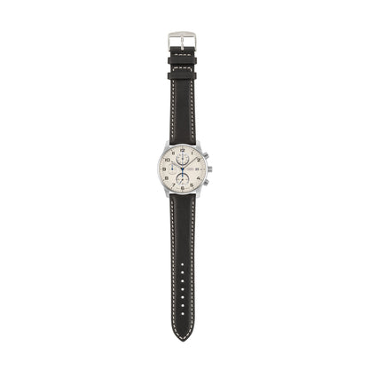 Audi Chronograph, Mens, silver/beige