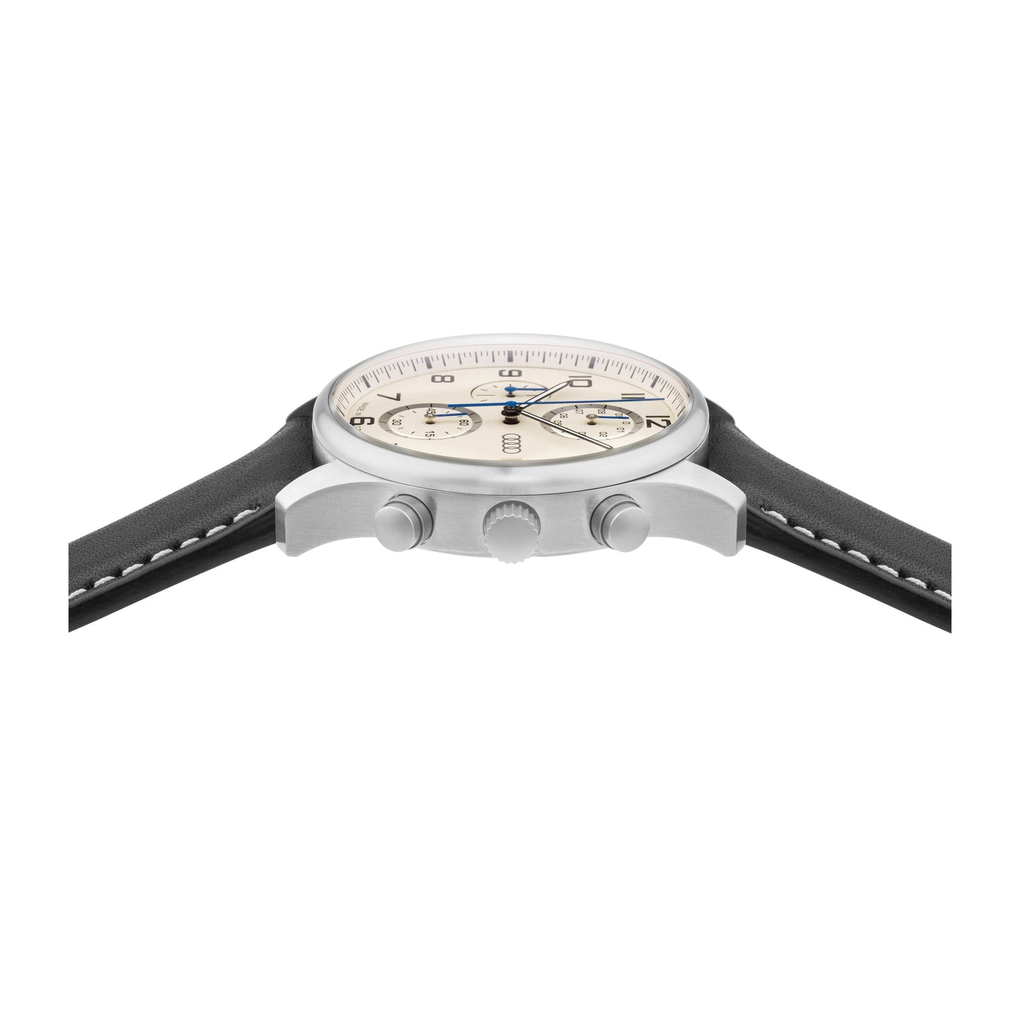Audi Chronograph, Mens, silver/beige