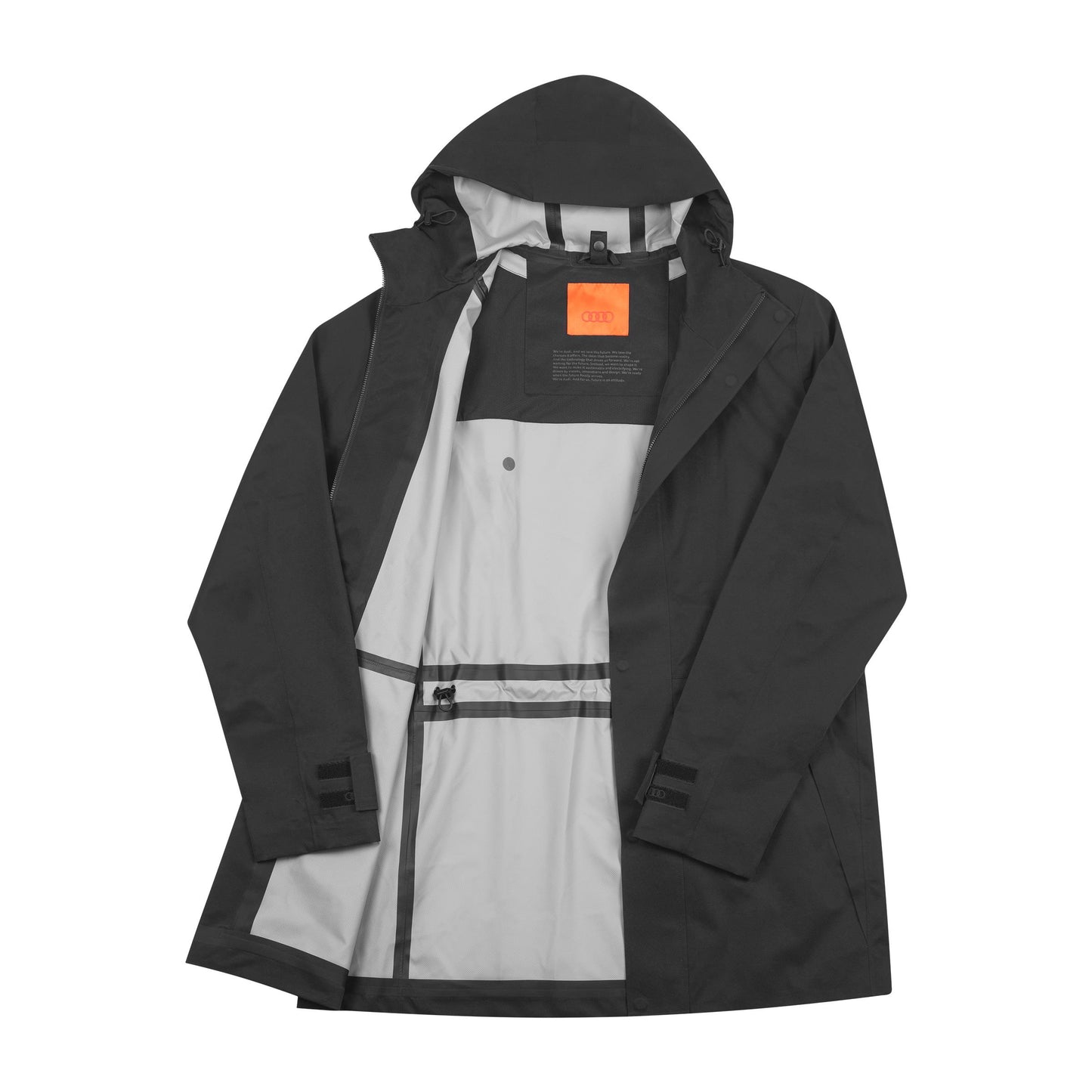 Audi Outdoor jacket, men, black L