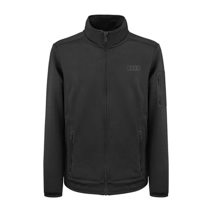 Audi Fleece jacket, men, black XL