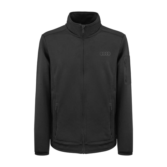 Audi Fleece jacket, men, black L