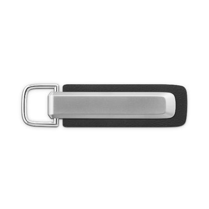 Audi Key ring rings, silver/black
