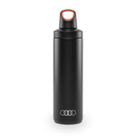 Audi Bottle, vacuum isolated, black
