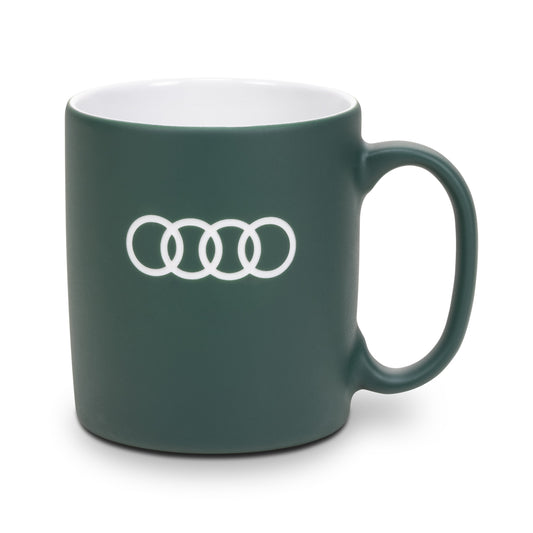 Audi mug, grey-green