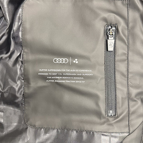 Audi x Huffer Ice Jacket - Mens XL - Black Badge