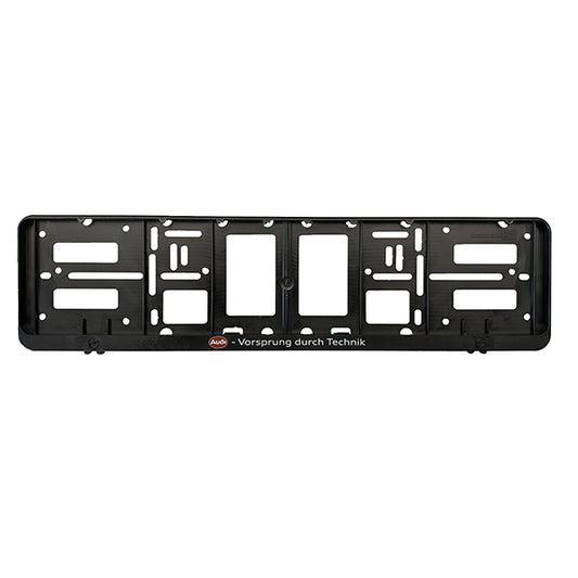 Audi Tradition Number Plate Holder - Euro Style