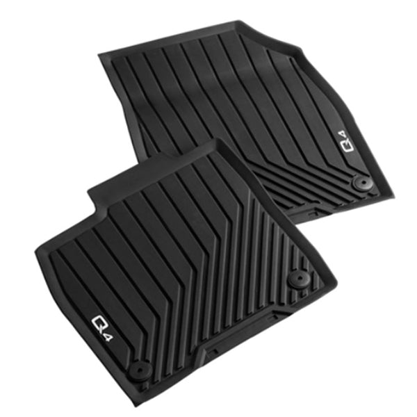 AllWeather Front Floor Mats Q4 etron (2022>Present) Audi NZ